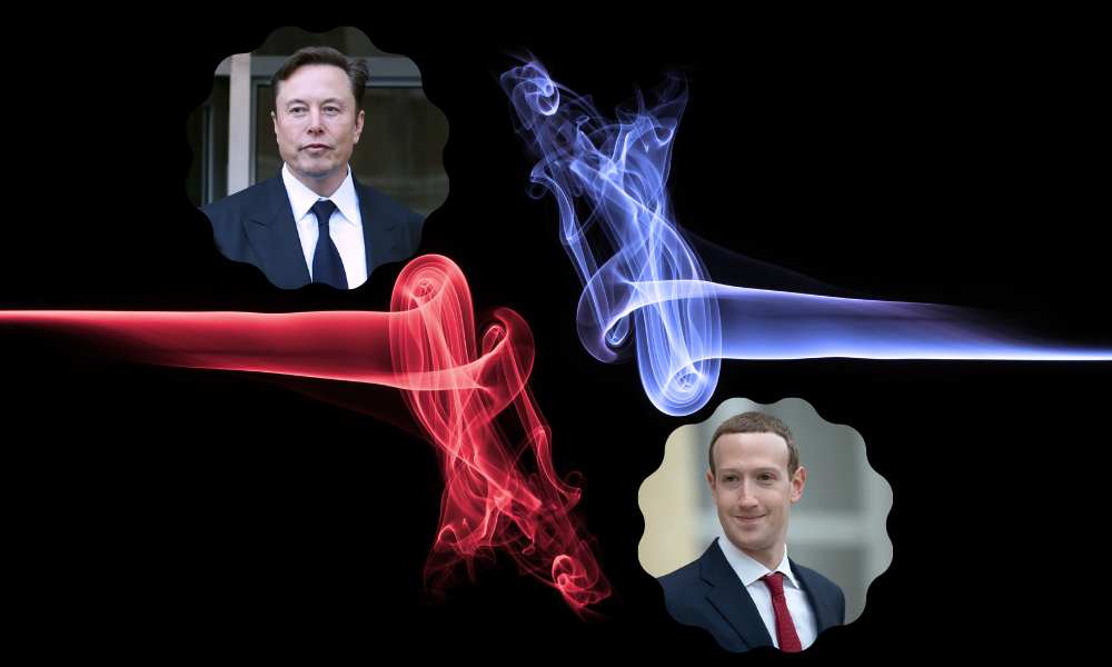 Tech Titans Tangle: Musk vs. Zuckerberg Showdown - Economyportals